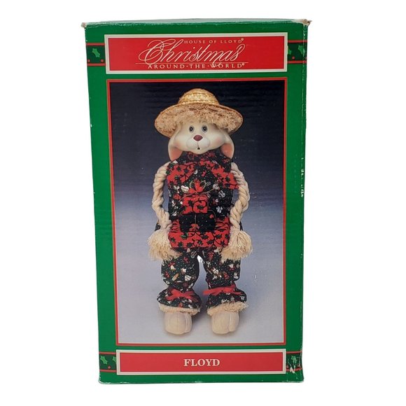 Vintage House of Lloyd Christmas Around the World Flossie, Floyd, Hip & Hop Lot - Picture 2 of 16